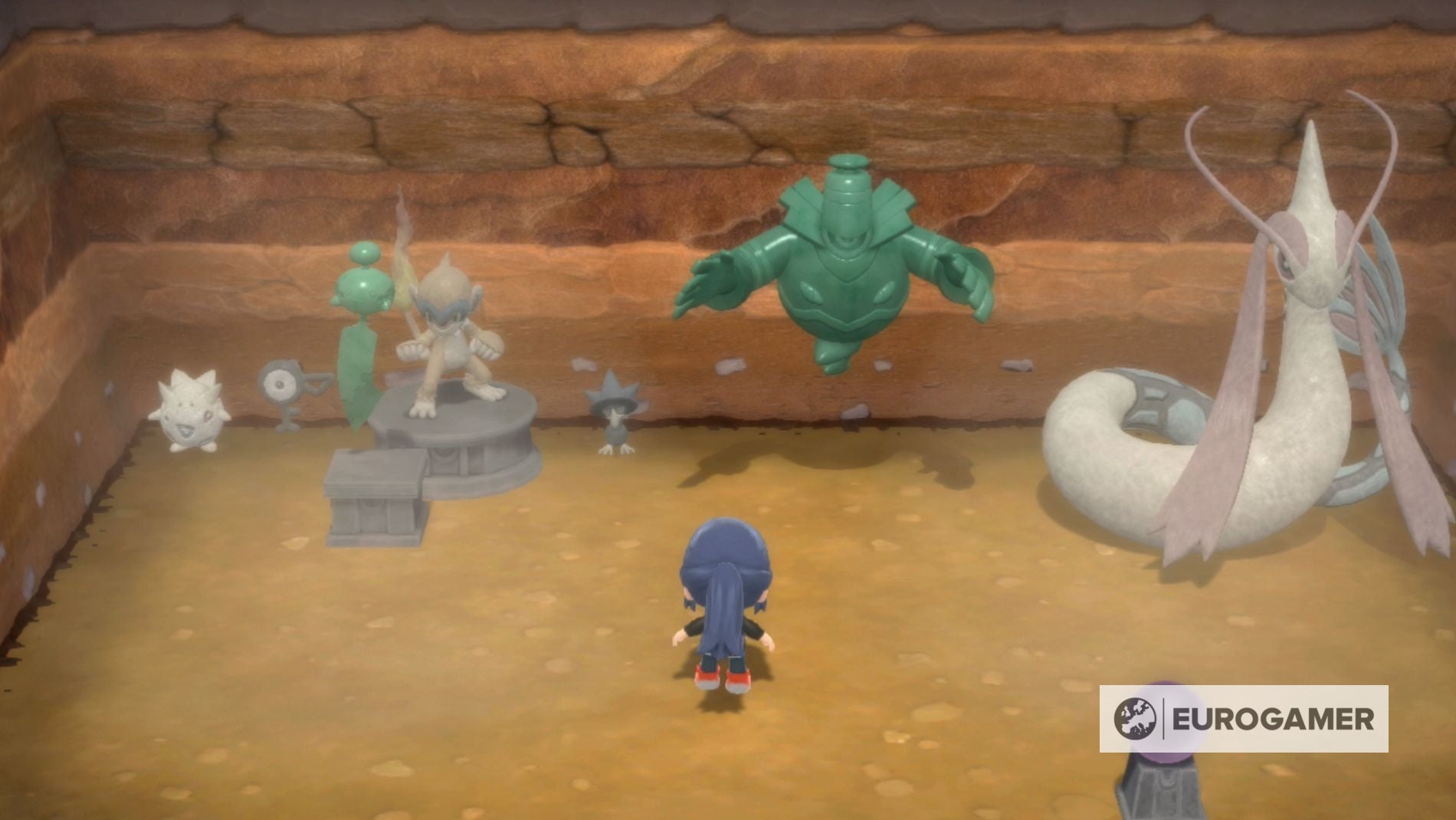 Grand Underground map, how to dig and Secret Base statues in Pokémon